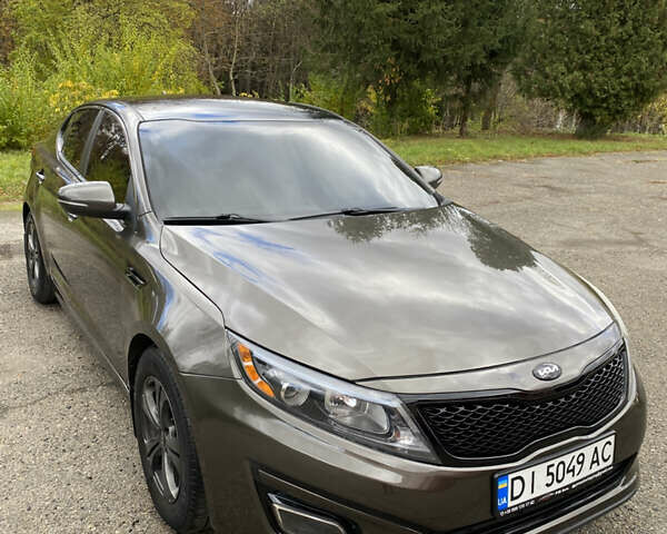 Киа Оптима 2013 в Бурштыне на Automoto.ua Серый Киа Оптима, объемом двигателя 2.4 л и пробегом 210 тыс. км за 9300 $, фото 7 на Automoto.ua