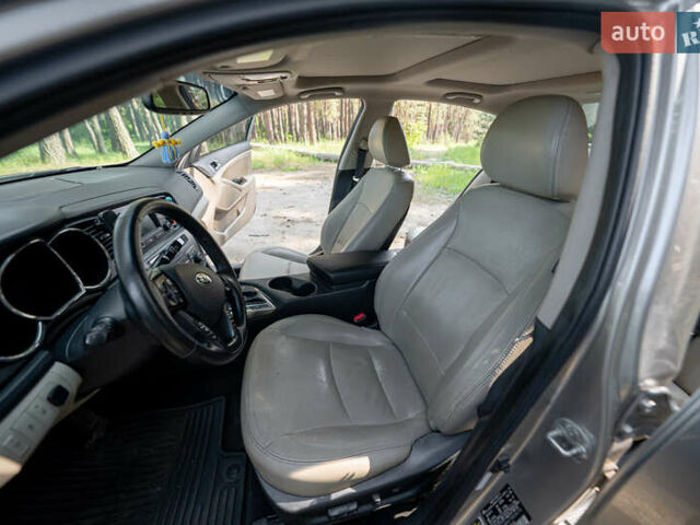 Серый Киа Оптима, объемом двигателя 2.4 л и пробегом 200 тыс. км за 9000 $, фото 31 на Automoto.ua