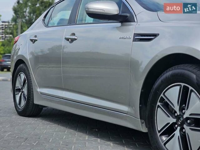 Серый Киа Оптима, объемом двигателя 2.4 л и пробегом 183 тыс. км за 9600 $, фото 25 на Automoto.ua