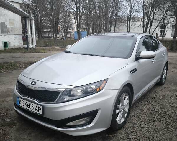Серый Киа Оптима, объемом двигателя 2.36 л и пробегом 195 тыс. км за 8900 $, фото 2 на Automoto.ua
