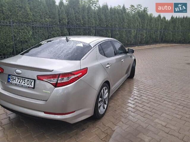 Серый Киа Оптима, объемом двигателя 2.4 л и пробегом 160 тыс. км за 10500 $, фото 12 на Automoto.ua