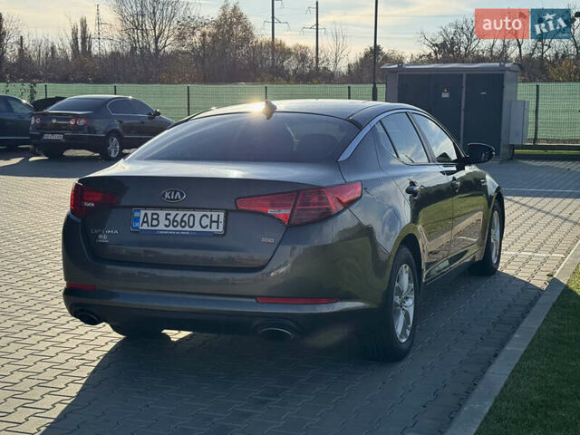 Серый Киа Оптима, объемом двигателя 2.4 л и пробегом 124 тыс. км за 9200 $, фото 6 на Automoto.ua