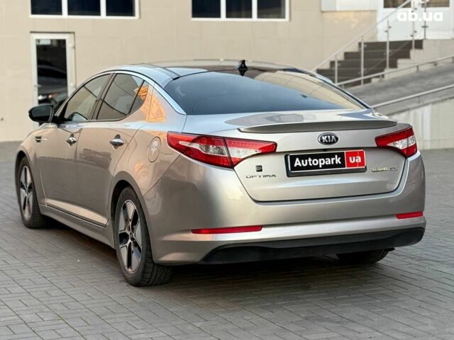Серый Киа Оптима, объемом двигателя 2.4 л и пробегом 293 тыс. км за 10990 $, фото 3 на Automoto.ua