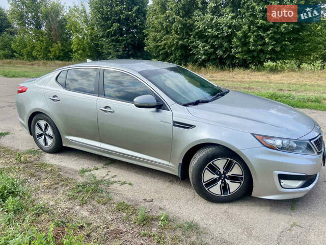 Серый Киа Оптима, объемом двигателя 2.4 л и пробегом 210 тыс. км за 9800 $, фото 1 на Automoto.ua