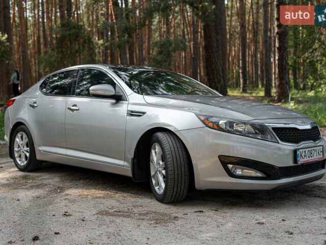Серый Киа Оптима, объемом двигателя 2.4 л и пробегом 200 тыс. км за 9000 $, фото 11 на Automoto.ua