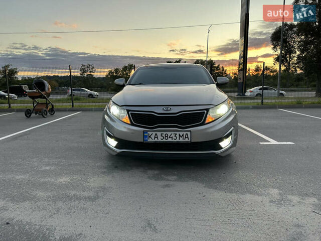 Серый Киа Оптима, объемом двигателя 2.36 л и пробегом 179 тыс. км за 10000 $, фото 22 на Automoto.ua