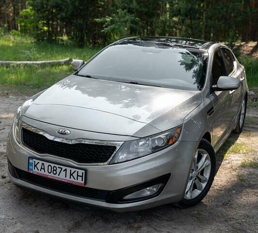 Серый Киа Оптима, объемом двигателя 2.4 л и пробегом 200 тыс. км за 9000 $, фото 19 на Automoto.ua