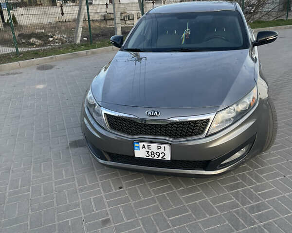 Серый Киа Оптима, объемом двигателя 2.4 л и пробегом 149 тыс. км за 8500 $, фото 2 на Automoto.ua