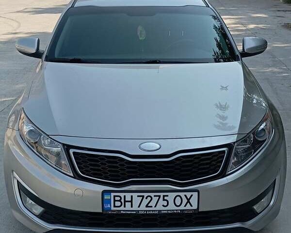 Серый Киа Оптима, объемом двигателя 2.4 л и пробегом 160 тыс. км за 10500 $, фото 31 на Automoto.ua