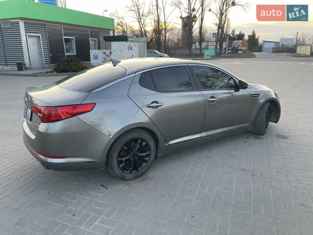 Серый Киа Оптима, объемом двигателя 2.4 л и пробегом 149 тыс. км за 8500 $, фото 4 на Automoto.ua