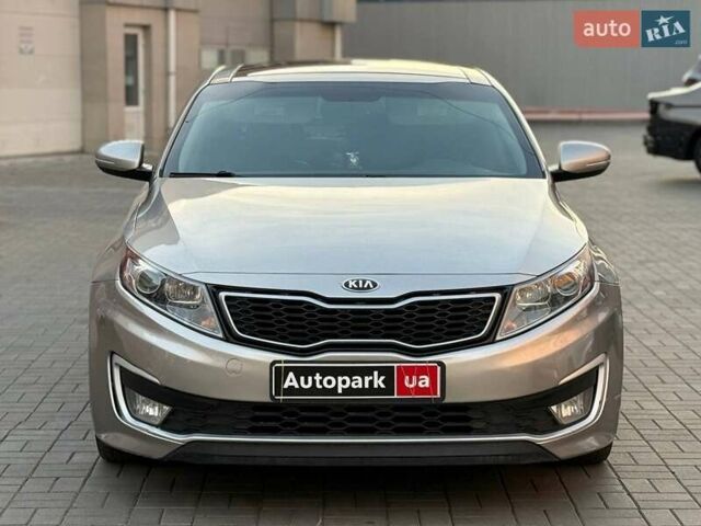 Серый Киа Оптима, объемом двигателя 2.4 л и пробегом 293 тыс. км за 10990 $, фото 1 на Automoto.ua