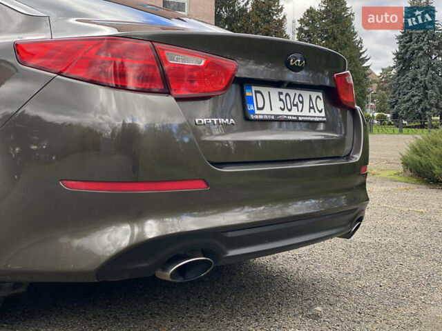 Киа Оптима 2013 в Бурштыне на Automoto.ua Серый Киа Оптима, объемом двигателя 2.4 л и пробегом 210 тыс. км за 9300 $, фото 27 на Automoto.ua