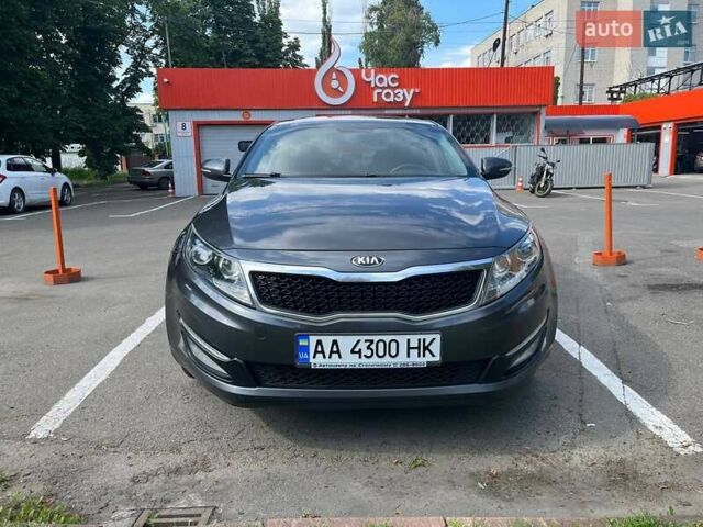 Серый Киа Оптима, объемом двигателя 2 л и пробегом 269 тыс. км за 9300 $, фото 4 на Automoto.ua