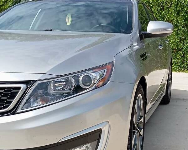 Серый Киа Оптима, объемом двигателя 2.4 л и пробегом 160 тыс. км за 10500 $, фото 21 на Automoto.ua