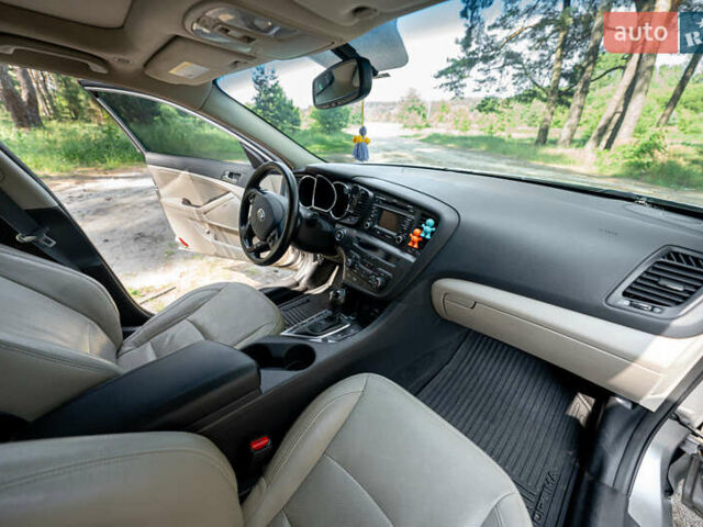 Серый Киа Оптима, объемом двигателя 2.4 л и пробегом 200 тыс. км за 9000 $, фото 25 на Automoto.ua