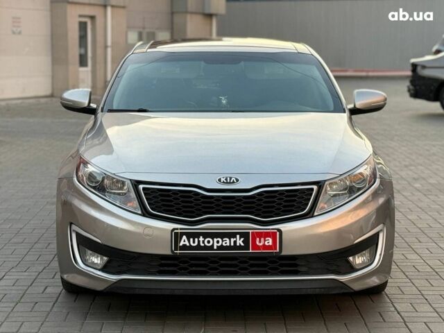 Серый Киа Оптима, объемом двигателя 2.4 л и пробегом 293 тыс. км за 10990 $, фото 1 на Automoto.ua