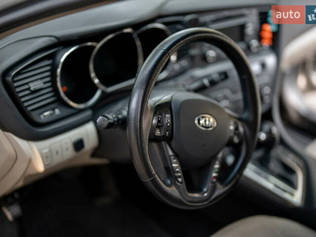 Серый Киа Оптима, объемом двигателя 2.4 л и пробегом 200 тыс. км за 9000 $, фото 40 на Automoto.ua