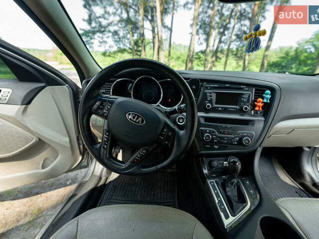 Серый Киа Оптима, объемом двигателя 2.4 л и пробегом 200 тыс. км за 9000 $, фото 35 на Automoto.ua