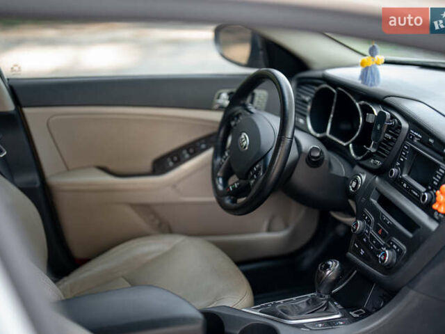 Серый Киа Оптима, объемом двигателя 2.4 л и пробегом 200 тыс. км за 9000 $, фото 46 на Automoto.ua