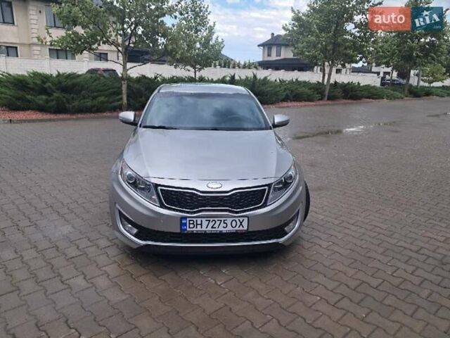 Серый Киа Оптима, объемом двигателя 2.4 л и пробегом 160 тыс. км за 10500 $, фото 10 на Automoto.ua