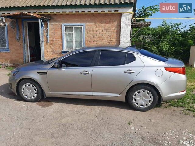 Серый Киа Оптима, объемом двигателя 2.4 л и пробегом 138 тыс. км за 9700 $, фото 12 на Automoto.ua