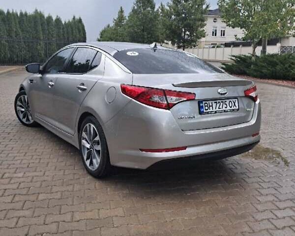 Серый Киа Оптима, объемом двигателя 2.4 л и пробегом 160 тыс. км за 10500 $, фото 6 на Automoto.ua