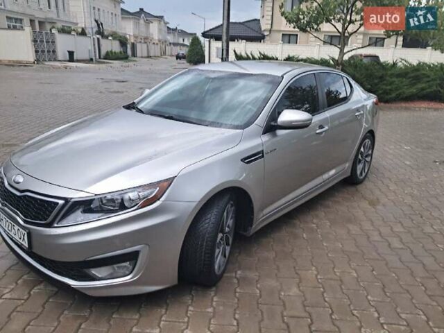 Серый Киа Оптима, объемом двигателя 2.4 л и пробегом 160 тыс. км за 10500 $, фото 1 на Automoto.ua