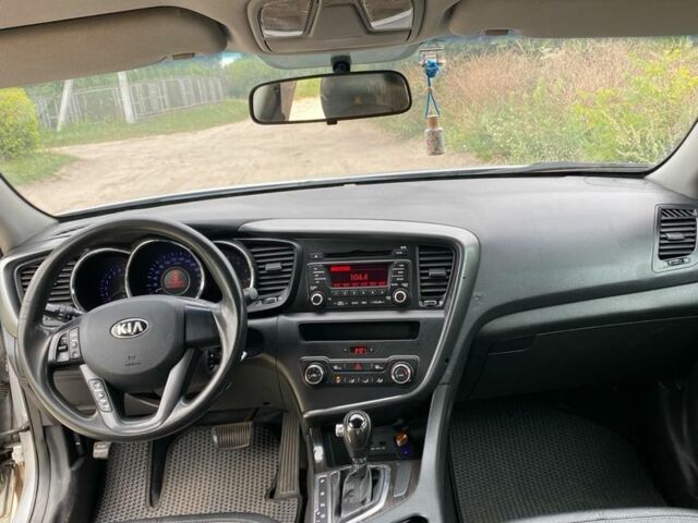 Серый Киа Оптима, объемом двигателя 2 л и пробегом 290 тыс. км за 6500 $, фото 2 на Automoto.ua