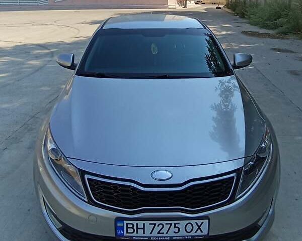 Серый Киа Оптима, объемом двигателя 2.4 л и пробегом 160 тыс. км за 10500 $, фото 28 на Automoto.ua