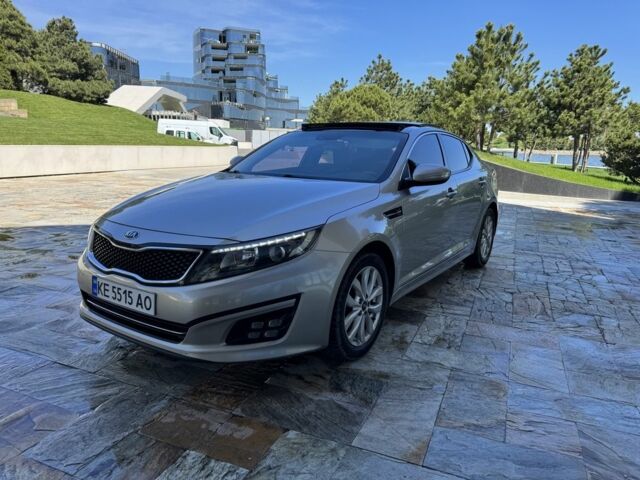 Серый Киа Оптима, объемом двигателя 2 л и пробегом 265 тыс. км за 10800 $, фото 2 на Automoto.ua