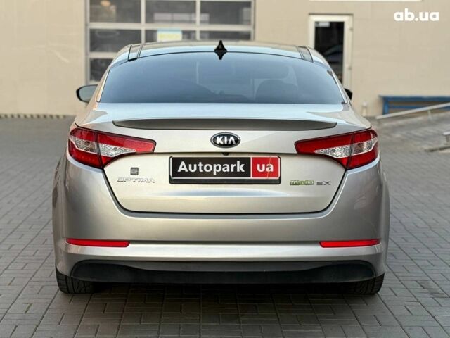 Серый Киа Оптима, объемом двигателя 2.4 л и пробегом 293 тыс. км за 10990 $, фото 4 на Automoto.ua
