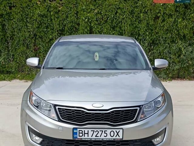 Серый Киа Оптима, объемом двигателя 2.4 л и пробегом 160 тыс. км за 10500 $, фото 23 на Automoto.ua