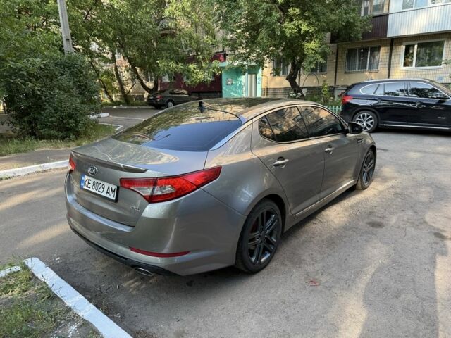 Сірий Кіа Оптіма, об'ємом двигуна 2 л та пробігом 193 тис. км за 9700 $, фото 3 на Automoto.ua