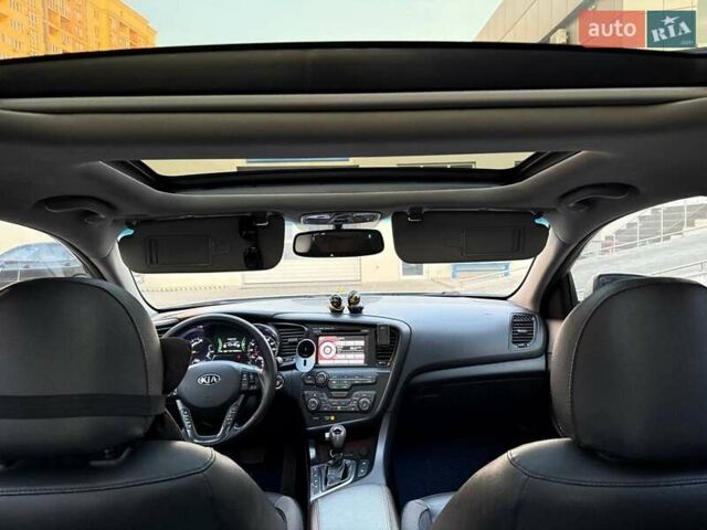 Серый Киа Оптима, объемом двигателя 2.4 л и пробегом 293 тыс. км за 10990 $, фото 19 на Automoto.ua
