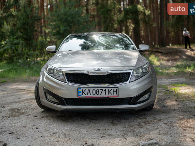 Серый Киа Оптима, объемом двигателя 2.4 л и пробегом 200 тыс. км за 9000 $, фото 18 на Automoto.ua