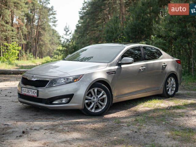 Серый Киа Оптима, объемом двигателя 2.4 л и пробегом 200 тыс. км за 9000 $, фото 1 на Automoto.ua