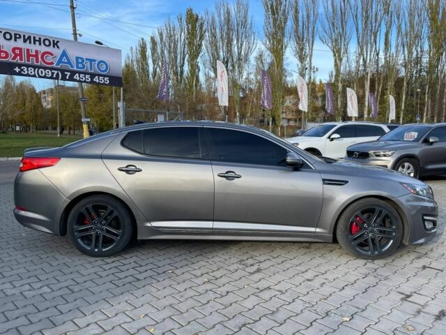 Серый Киа Оптима, объемом двигателя 2 л и пробегом 193 тыс. км за 9999 $, фото 7 на Automoto.ua