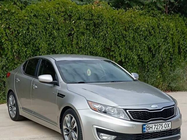 Серый Киа Оптима, объемом двигателя 2.4 л и пробегом 160 тыс. км за 10500 $, фото 14 на Automoto.ua