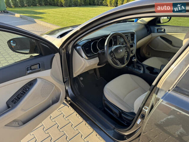 Серый Киа Оптима, объемом двигателя 2.4 л и пробегом 124 тыс. км за 9200 $, фото 8 на Automoto.ua