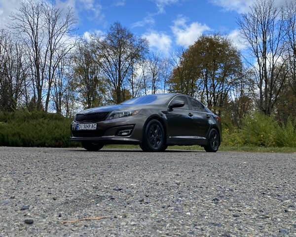 Киа Оптима 2013 в Бурштыне на Automoto.ua Серый Киа Оптима, объемом двигателя 2.4 л и пробегом 210 тыс. км за 9300 $, фото 15 на Automoto.ua
