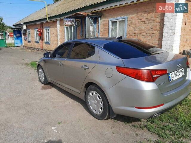 Серый Киа Оптима, объемом двигателя 2.4 л и пробегом 138 тыс. км за 9700 $, фото 14 на Automoto.ua