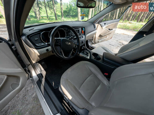 Серый Киа Оптима, объемом двигателя 2.4 л и пробегом 200 тыс. км за 9000 $, фото 30 на Automoto.ua