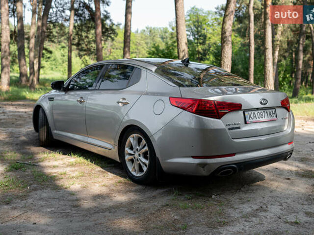 Серый Киа Оптима, объемом двигателя 2.4 л и пробегом 200 тыс. км за 9000 $, фото 3 на Automoto.ua
