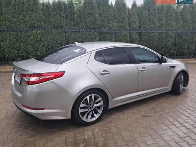 Серый Киа Оптима, объемом двигателя 2.4 л и пробегом 160 тыс. км за 10500 $, фото 3 на Automoto.ua