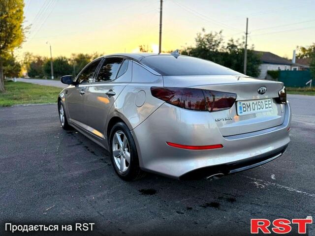 Серый Киа Оптима, объемом двигателя 2.4 л и пробегом 200 тыс. км за 8800 $, фото 4 на Automoto.ua