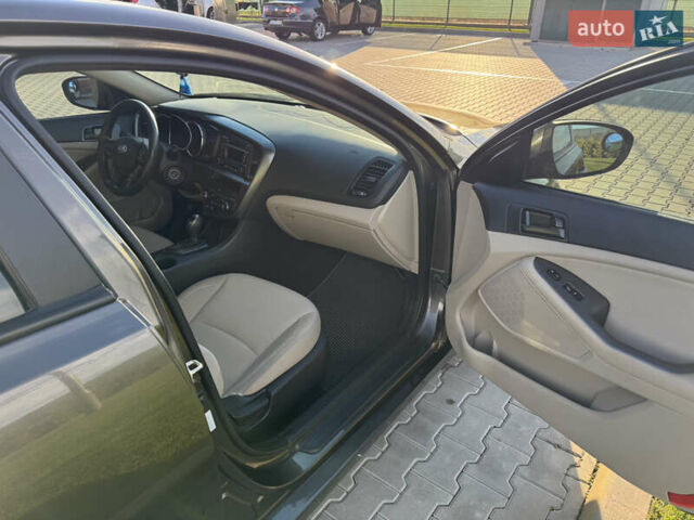 Серый Киа Оптима, объемом двигателя 2.4 л и пробегом 124 тыс. км за 9200 $, фото 13 на Automoto.ua