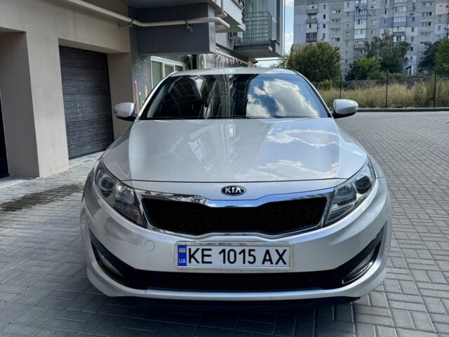 Серый Киа Оптима, объемом двигателя 2 л и пробегом 204 тыс. км за 8000 $, фото 1 на Automoto.ua