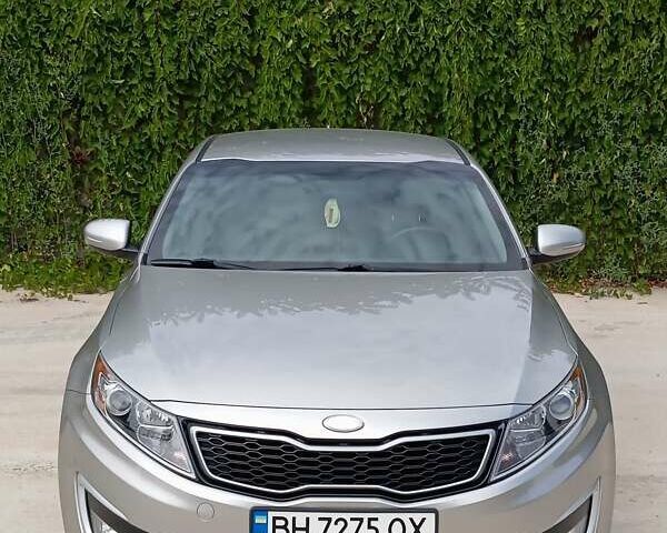 Серый Киа Оптима, объемом двигателя 2.4 л и пробегом 160 тыс. км за 10500 $, фото 18 на Automoto.ua