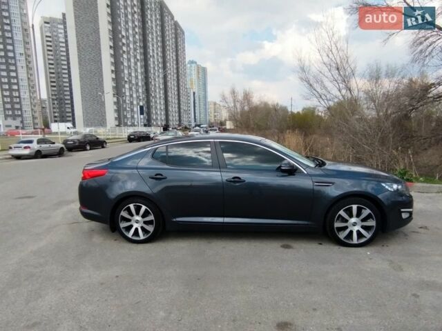 Серый Киа Оптима, объемом двигателя 2 л и пробегом 239 тыс. км за 9500 $, фото 4 на Automoto.ua