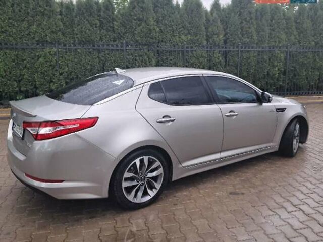 Серый Киа Оптима, объемом двигателя 2.4 л и пробегом 160 тыс. км за 10500 $, фото 5 на Automoto.ua